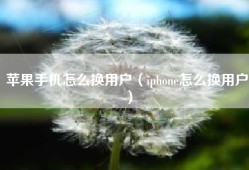 苹果手机怎么换用户（iphone怎么换用户）